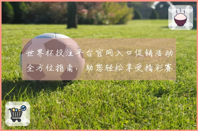 世界杯投注平台官网入口促销活动全方位指南，助您轻松享受精彩赛事体验